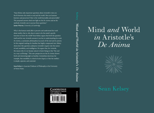 Libro Mind And World In Aristotle's De Anima - Kelsey, Sean