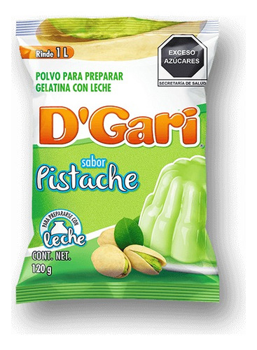 192 Sobres Gelatinas D'gari Sabores Surtidos Gari