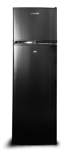 Nevera Lanix 168l 2 Puertas Acero Inox Negro (semi-escarcha)