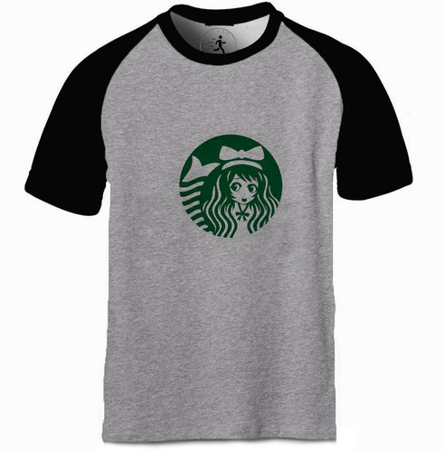 Remera Niño O Adulto Starbuks Logo Aesthetic Anime #a47