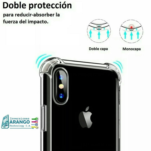 Forro Antigolpe Tipo Ballistic iPhone X Xs Xr Tienda Chacao