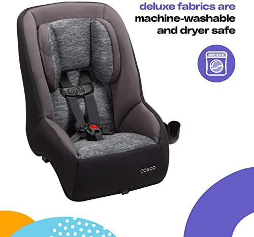 Cosco Mighty Fit 65 Dx Asiento De Automóvil Convertible, Hea