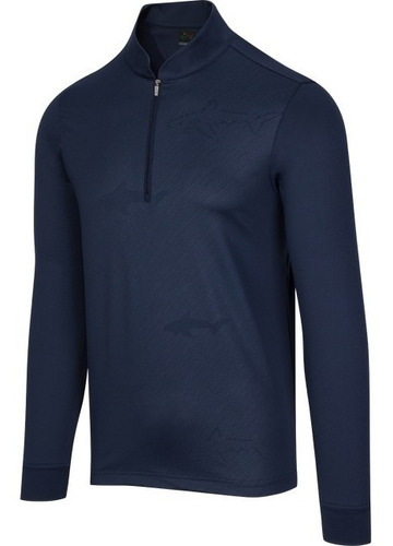 Imagen 1 de 4 de Buzo Greg Norman Shark Embossed Stretch 1/4-zip