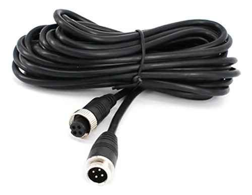 Pen 16ft/5m Car 4pin Aviation Video Extensioncable Para Cctv