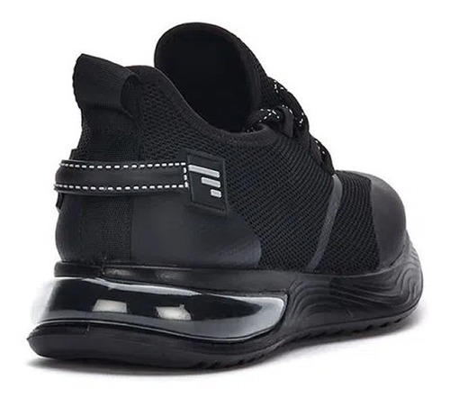Tenis Deportivo Negro Ferrato Hombre Valvula S82526 Original
