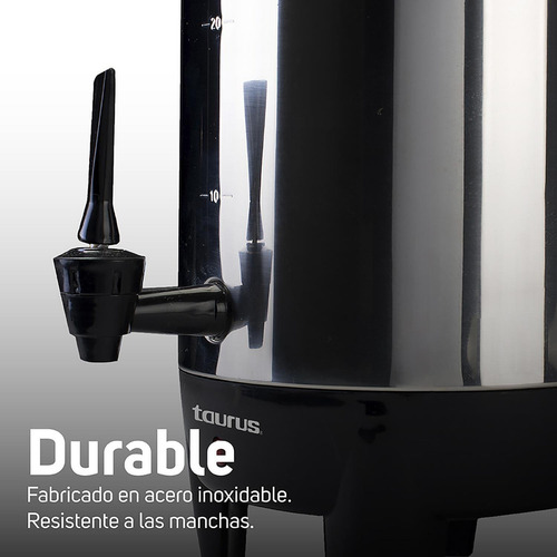 Cafetera Percoladora Taurus Columba Manual 6 L Negro 110v