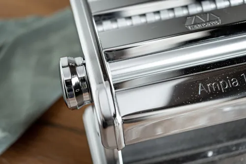 Máquina De Pasta Manual Ampia 150 Acero Cromo Para Lasaña Y