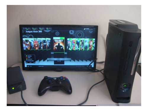 Vendo Xbox 360 Color Negro Con Un Control Y Todos Sus Cables