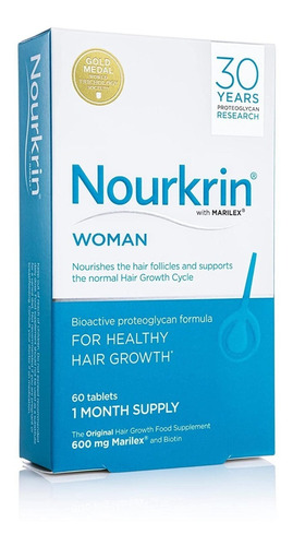 Nourkrin Woman 60 Tabletas Mujer - Crecimiento Del Cabello