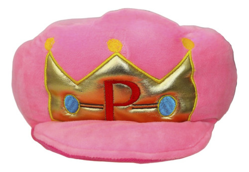 Gorra Peluche Princesa Peach Mario Bros Card Nintendo Luigi
