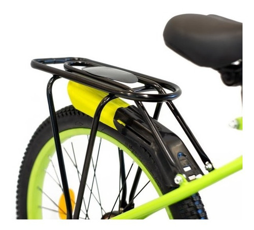 Imagen 6 de 9 de Bicicleta Infantil Verde Rodado 20