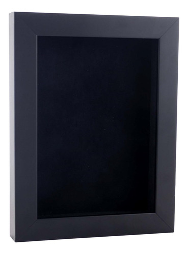 Marco De Caja De Sombra De Madera Negra De 18x24 | Una ...
