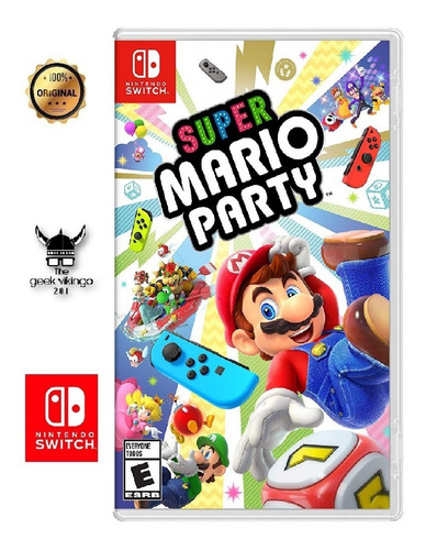 Imagen 1 de 7 de Super Mario Party Físico Nintendo Switch Nuevo Y Original