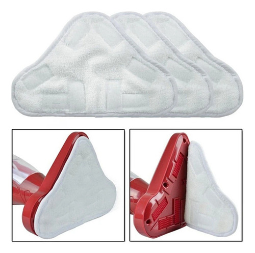 Capa De Pano De Limpeza Shark X5/h2o Steam Mop, 6 Unidades