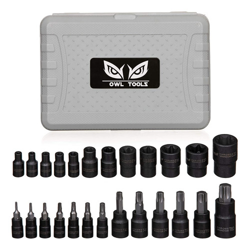 Juego Llaves Torx, Owl Tools 25 Piezas Llaves Torx, Externas