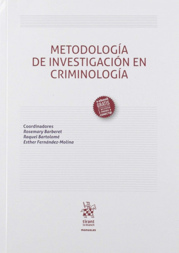 Metodologia De Investigacion En Crimonologia - Vv Aa 