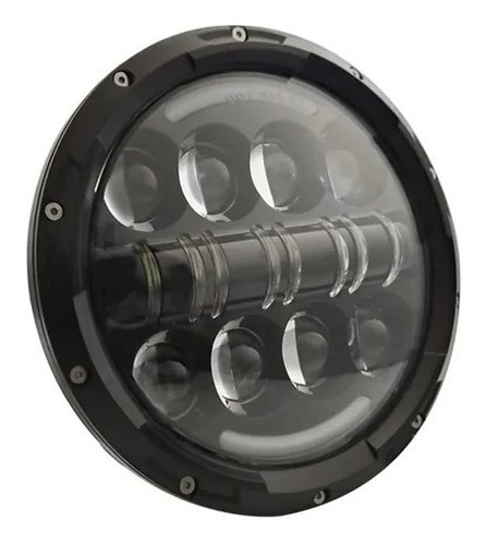 Imagen 3 de 7 de Faro De Auto Moto 7 Pulgadas Redondo Led Conduccion