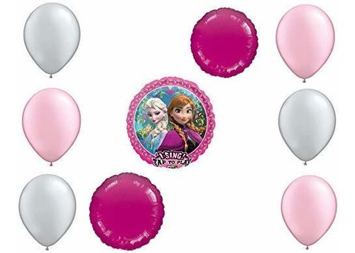 Globos De Fiesta Infantil Loonballoon 28 Pulgadas Frozen Ann