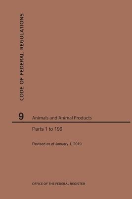 Code Of Federal Regulations Title 9, Animals And Animal P...