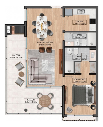 Departamento En Venta - 2 Ambientes Mar De Las Pampas
