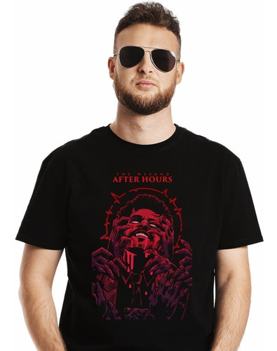 Polera The Weeknd After Hours Devil Pop Impresión Directa