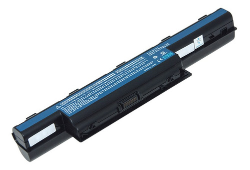 Bateria P/ Notebook Gateway Nv55c 6600 Mah Marca Bringit Cor Preto