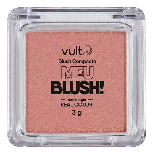 Blush Compacto Vult Meu Blush Cor Rosa Matte 3g