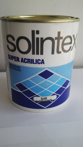Pintura Super Acrilica (satinada) Solintex Línea 300