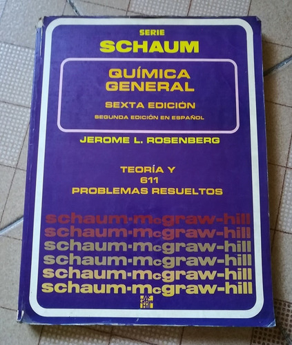 Libro Química General, Serie Schaum, Mcgraw-hill