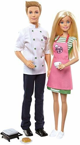 Set De Cafe Barbie Y Ken