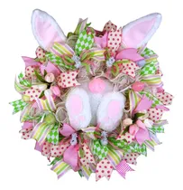 Comprar Coronas De Pascua De Cristal Para Puerta Principal, Coronas 
