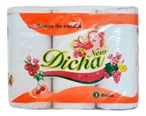 Comprar Rollo De Cocina Dicha 40 Paños Bolson 12 Paquetes 36 Rollos