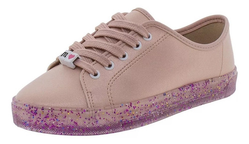 Tênis Infantil Feminino Molekinha - 2524507 Rosa Gliter