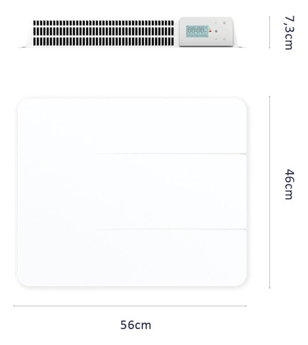 Estufa Calefactor Ónix Cerámico Wifi Blanco 1000w Primaterm