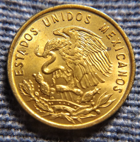 Moneda Un Centavo Espiga 1953, En Bronce 16mm. (Usado)