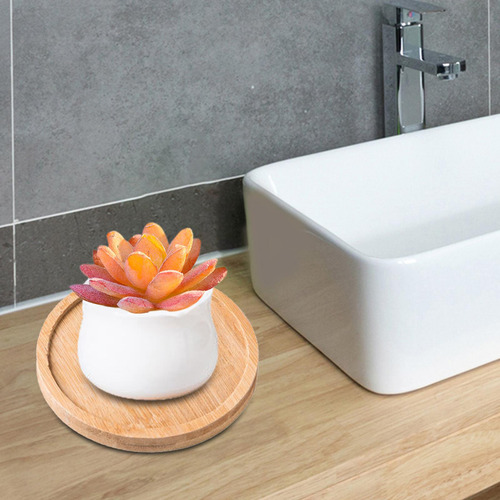 2 Bandeja De Madera Para Baño, Dispensador De Jabón, Otros