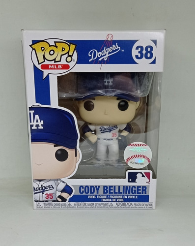 Figura Funko Pop Cody Bellinger Dodgers Baseball