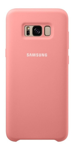 Case Samsung Silicone Cover Para Galaxy S8 Normal Rose