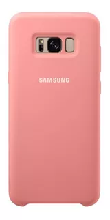 Case Samsung Silicone Cover Para Galaxy S8 Normal Rose