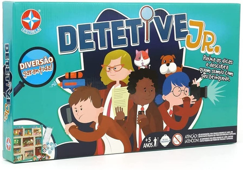 Jogo Detetive Jr. - Estrela - Bonellihq