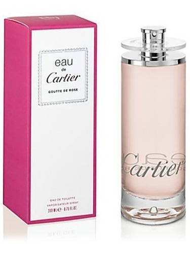 Perfume Eau De Cartier Goutte De Rose Dama 200ml