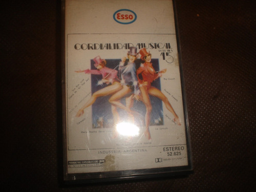 M.m.serra Lima, C.tirao - Cassette Cordialidad Musical 15