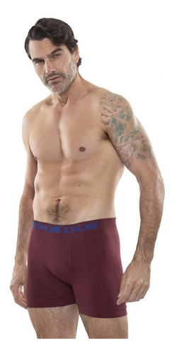 Dufour Hombre Boxer Algodon Liso Sin Costura 12050