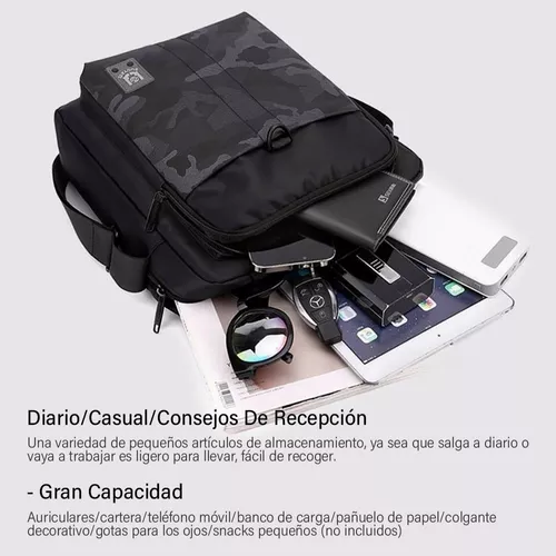 Bolso Hombre Pequeño Móvil Bandoleras Hombre Pequeñas Uso Casual