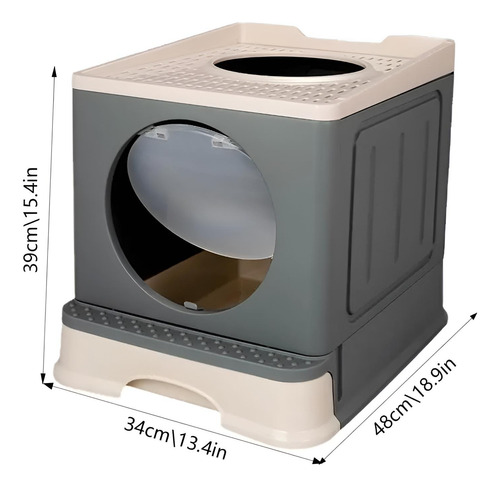 Caja De Arena Cerrada Para Gatos