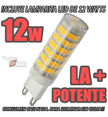 Imagen 2 de 10 de Aplique Pared Exterior Farol C/ Lampara Led 12 W Pack X10un
