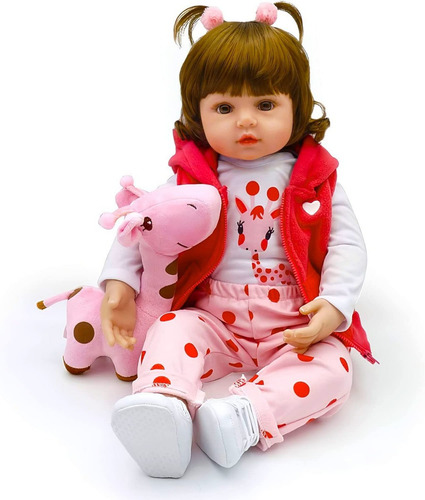 Imagen 3 de 5 de Muñeca Realista Reborn 47cm