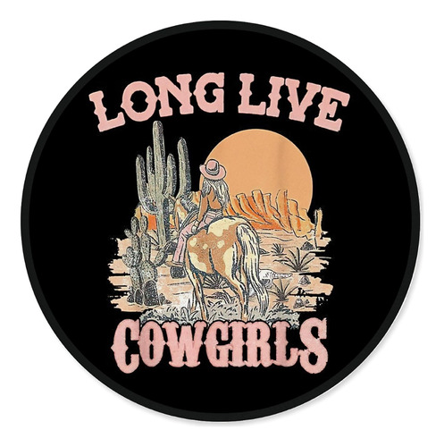 Quicqod Viva Cowgirl Retro Western Country Cowgirl H...