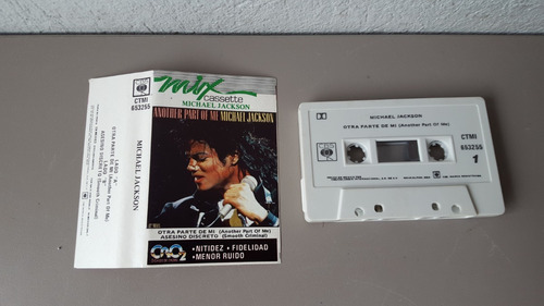 Cassette Michael Jackson  Otra Parte De Mi