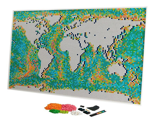 Lego Art 31203 World Map - Original